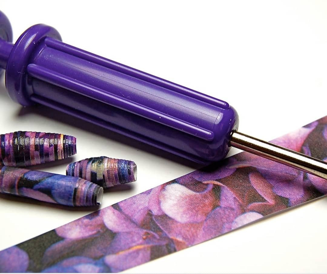 1/8th Paper Bead Roller with slide ejector